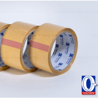 THAI TAPE เทป OPP แกน 3 ขนาด 48mm.x45Y สีน้ำตาล