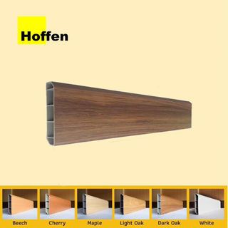 HOFFEN บัวพื้น UPVC 1.8x9.8x300ซม. Walnut