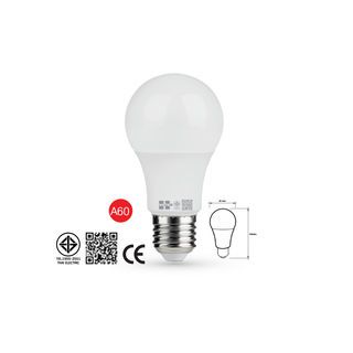HI-TEK หลอดไฟ LED สามแสง 9W รุ่น HLLE009 (D/C/W)