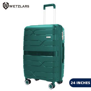 WETZLARS  KARTER -01 กระเป๋าเดินทาง 24 นิ้ว ขนาด 60x42x25 ซม .สีเขียว