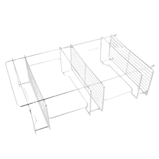 Iris ตะแกรงชั้นวางของอเนกประสงค์ 3 ชั้น รุ่น โนล่า PQS-TQ-1004B ขนาด 35x16x56 ซม.