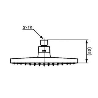 Prema หัวฝักบัว (กลม) รุ่น P91V