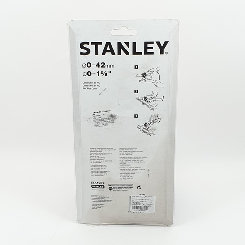 STANLEY กรรไกรตัดท่อ PVC รุ่น 14-442 ขนาด 42มม.