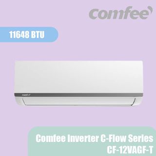 Comfee เครื่องปรับอากาศ Inverter ขนาด 12,282 BTU CF-12VAGF-T2สีขาว