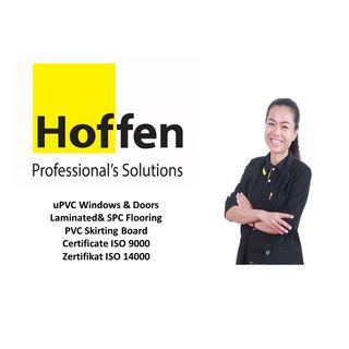 HOFFEN PRO หน้าต่างไวนิล บานเลื่อน SS W12 150x110ซม. สีขาว พร้อมมุ้ง