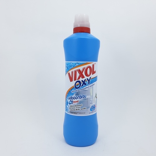 VIXOL วิกซอล ออกซี่ น้ำยาล้างห้องน้ำ ขนาด 700 มล. สีฟ้า
