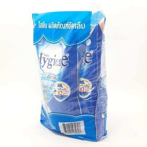 HYGIENE น้ำยาอัดกลีบไฮยีน ขนาด500 มล. (3ถุง/แพ็ค) สีฟ้า