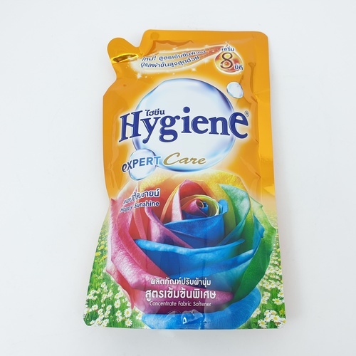 HYGIENE น้ำยาปรับผ้านุ่ม ไฮยีนเอ็กซ์เพิร์ทแคร์ ส้มแฮปปี้ ขนาด 480 มล. สีส้ม