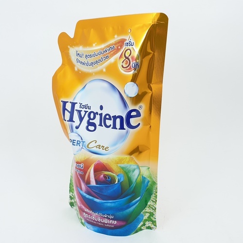 HYGIENE น้ำยาปรับผ้านุ่ม ไฮยีนเอ็กซ์เพิร์ทแคร์ ส้มแฮปปี้ ขนาด 480 มล. สีส้ม