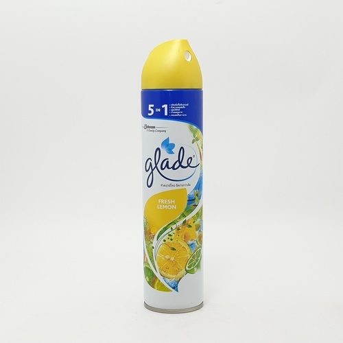 GLADE เกลด สเปรย์ปรับอากาศ กลิ่นเฟรช เลมอน 320 มล.