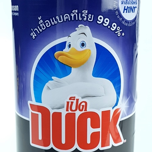 DUCK เป็ดมิสเตอร์มัสเซิล โปร น้ำยาล้างห้องน้ำ 900 มล. สีม่วง