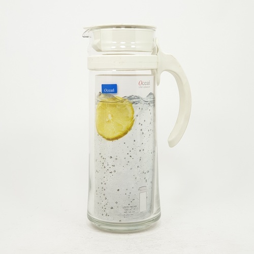 OCEAN เหยือกน้ำ PATIO PITCHER WHITE สีขาว