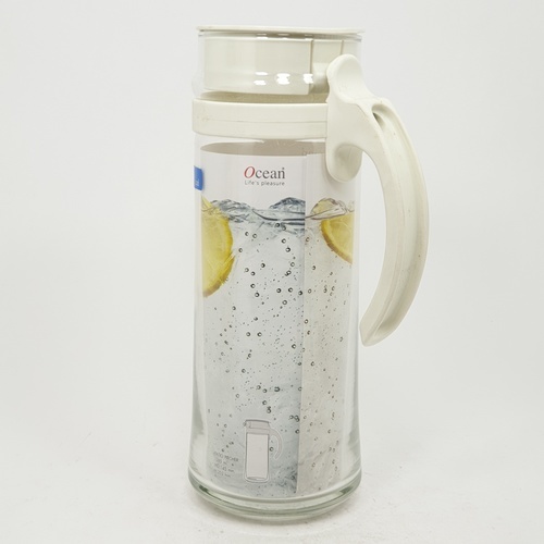 OCEAN เหยือกน้ำ PATIO PITCHER WHITE สีขาว