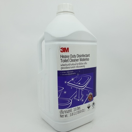 3M ผลิตภัณฑ์ล้างห้องน้ำฆ่าเชื้อโรค สูตรขจัดคราบหนัก กลิ่น วอเตอรัล