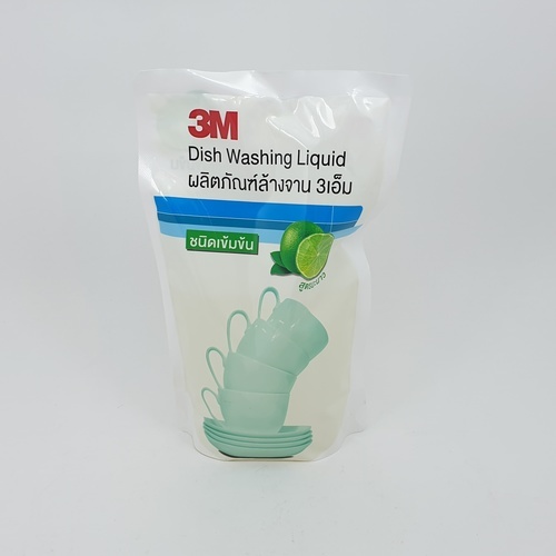 3M น้ำยาล้างจาน สูตรมะนาวเข้มข้น แบบถุง ขนาด 550 ml.