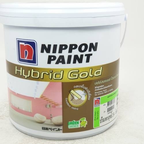 NIPPON สีน้ำอะคริลิกภายใน  ไฮบริด โกลด์ ฟิล์มด้าน เบส B 1 กล.