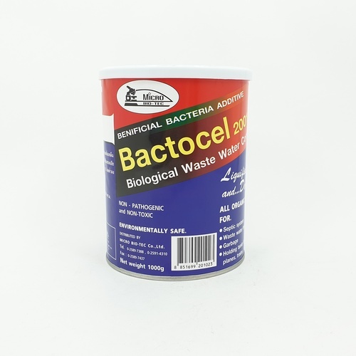 Bactocel จุลินทรีย์ ชีวภาพ (ชนิดผง) เข้มข้น กำจัดของเสีย ปรับสภาพน้ำ 1000 กรัม รุ่น 2001