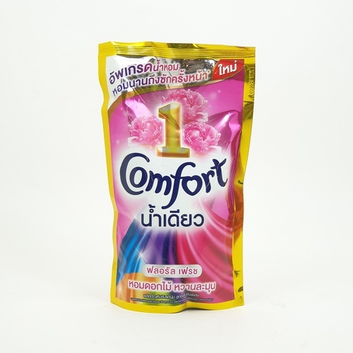 COMFORT น้ำยาปรับผ้านุ่ม คอมฟอร์ทอัลตร้า ( น้ำเดียว ) ขนาด 540 มล. สีชมพู