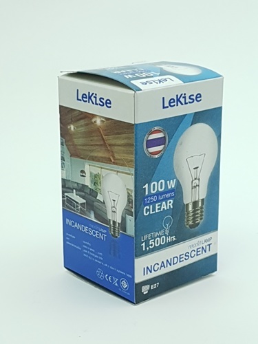 LEKISE หลอดไส้ ขั้ว E27 100W