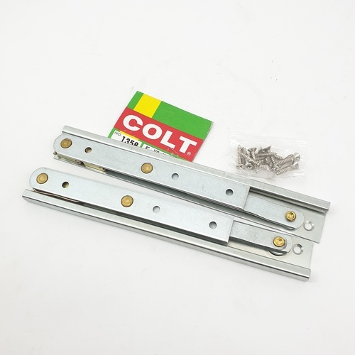 COLT บานพับหน้าต่างปรับได้ขนาด 8นิ้ว สีเงิน