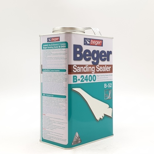 Beger น้ำยารองพื้นไม้อุดร่องเสี้ยน แซนดิ้ง ซีลเลอร์ B-2400 1กล.