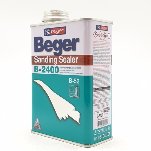 Beger น้ำยารองพื้นไม้อุดร่องเสี้ยน แซนดิ้ง ซีลเลอร์ B-2400 1กป.