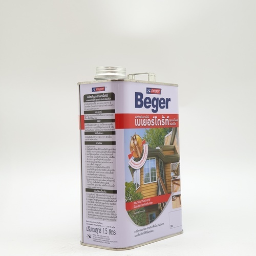 Beger ผลิตภัณฑ์ป้องกันปลวกและเชื้อรา ชนิดทา สูตรน้ำมัน 1.5ลิตร สีใส