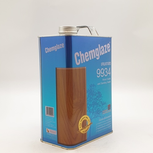 Chemglaze เคมเกลซโพลียูรีเทนรองพื้นไม้ 9934 1 กล. สีใส