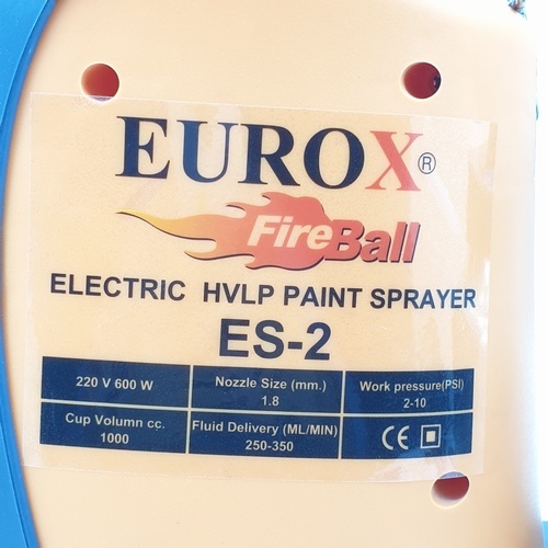 EUROX กาพ่นสีไฟฟ้า รุ่น ES-2 (ถ้วย 1 ลิตร)