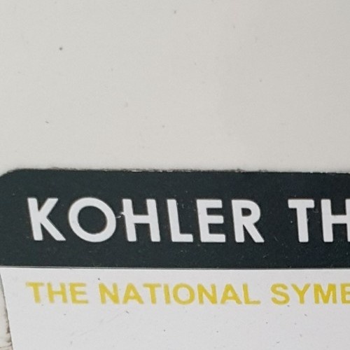 KOHLER สุขภัณฑ์แบบสองชิ้น ใช้น้ำ 3/4.8 ลิตร รุ่น รีช K-75991X-S-0 ขนาด