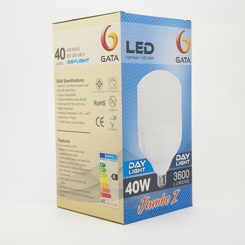 GATA หลอดไฟ LED 40W แสงเดย์ไลท์