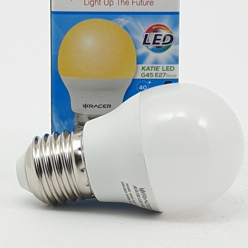 RACER หลอดไฟ LED Bulb ทรง G45 ขั้ว E27 4W รุ่น KATIE แสงวอร์มไวท์