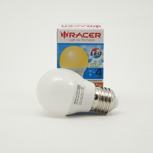 RACER หลอดไฟ LED Bulb ทรง G45 ขั้ว E27 4W รุ่น KATIE แสงวอร์มไวท์