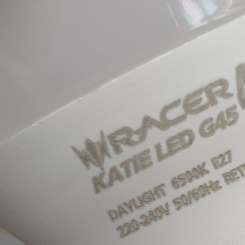 RACER หลอดไฟ LED Bulb ทรง G45 ขั้ว E27 4W รุ่น KATIE แสงวอร์มไวท์