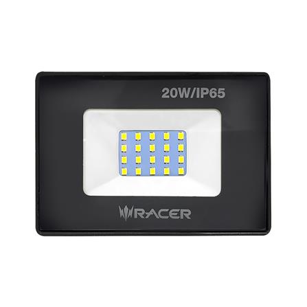 RACER โคมไฟสปอร์ตไลท์ LED 20W 6500K IP65 รุ่น Bright แสงเดย์ไลท์