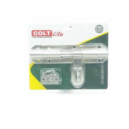 COLT LITE กลอนขวางสแตนเลส รุ่น 3034 ขนาด 6 นิ้ว สีสแตนเลส (แพ็ค 1)