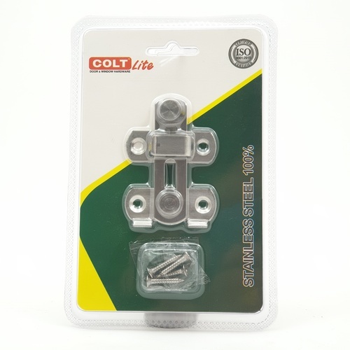 COLT LITE กลอนสับสแตนเลส รุ่น 370 ขนาด 3 นิ้ว สีสแตนเลส (แพ็ค 1)