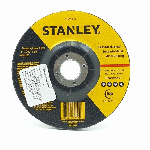 STANLEY ใบเจียร์ 4 100x4x16 รุ่น STA4510