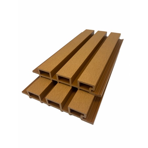 GREAT WOOD ไม้ผนัง WPCร่องใหญ่ รุ่น P27-175-1 ขนาด175X27.5X3000มม.Teak