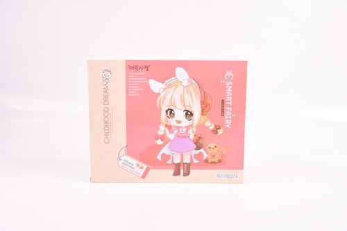 TOYS ของเล่นตุ๊กตาผู้หญิงพร้อมชุดบ้านน้องหมาน่ารัก 6นิ้ว#68027A ขนาด 25x7x20ซม.