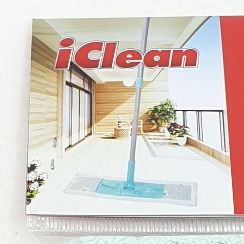 ICLEAN อะไหล่ผ้าไมโครไฟเบอร์ ขนาด 14x45x0.5 ซม. รุ่น HY0191 สีฟ้าอ่อน