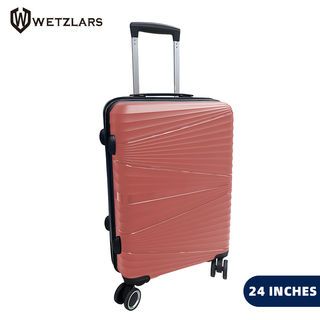 WETZLARS กระเป๋าเดินทาง 24 นิ้ว รุ่น Cheryl-R24 ขนาด 43x24.5x66.5 สีโรสโกลด์