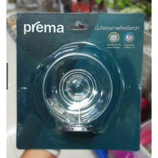 Prema ที่ใส่สบู่ จานแก้ว รุ่น PM015(HM)   สีโครเมี่ยม