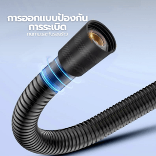 สายฝักบัวสแตนเลส สีดำ ยาว1.2m รุ่นST19-B120 Verno