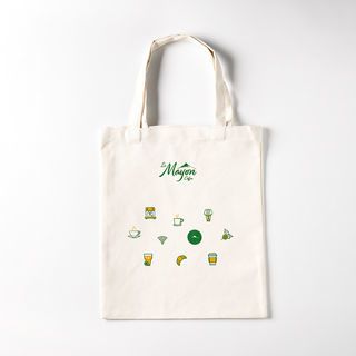 ลามายอนLAMAYON SHOPPING BAG White