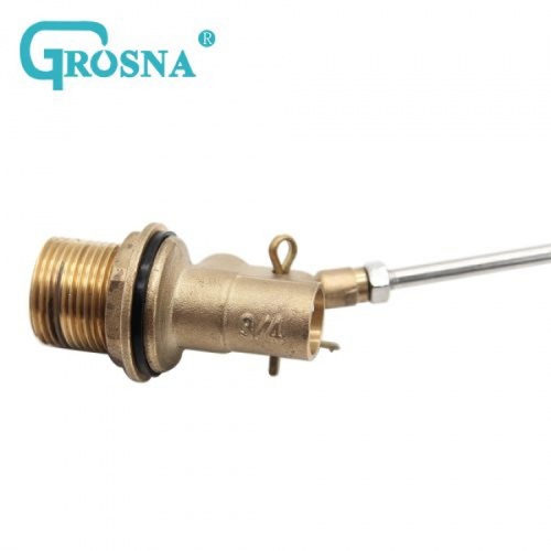 GROSNA ลูกลอยแท้งค์น้ำสเตนแลส ก้านทองเหลือง ขนาด 3/4 รุ่น GRFV101 สีสเตนเลส