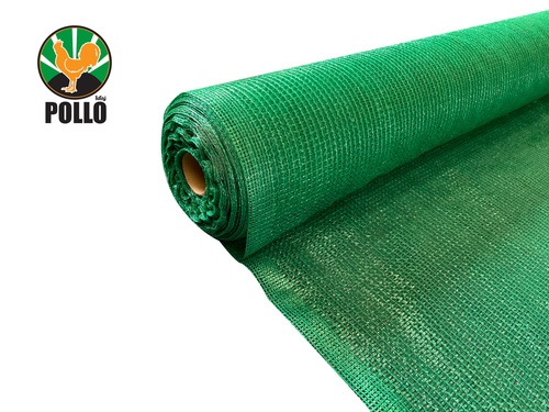 POLLO สแลนท์ HDPE รุ่นSH-3210-55 ขนาด2x50ม. 50%(สามเข็ม) สีเขียว