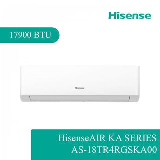 Hisense เครื่องปรับอากาศติดผนัง Inverter ขนาด 17,900 BTU รุ่น AS-18TR4RGSKA00 สีขาว