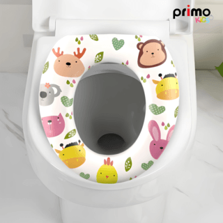 Primo Kids ฝารองนั่งเด็ก รุ่น 3YB-301B ขนาด 27x29x6 ซม. สีขาว