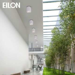 EILON โคมดาวน์ไลท์แบบทาวเวอร์หน้ากลม 5นิ้ว E27 รุ่น TD-02 สีขาว (โคมเปล่า)